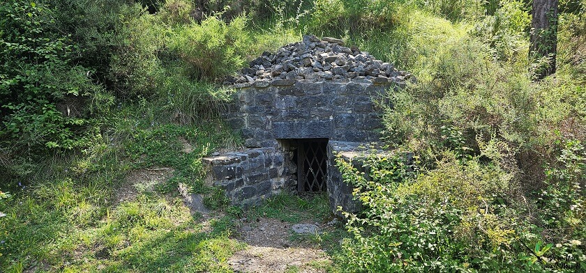 Aspecto exterior de una calera.